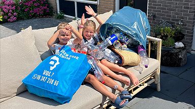 Flessen ophalen Flessen ophalen
