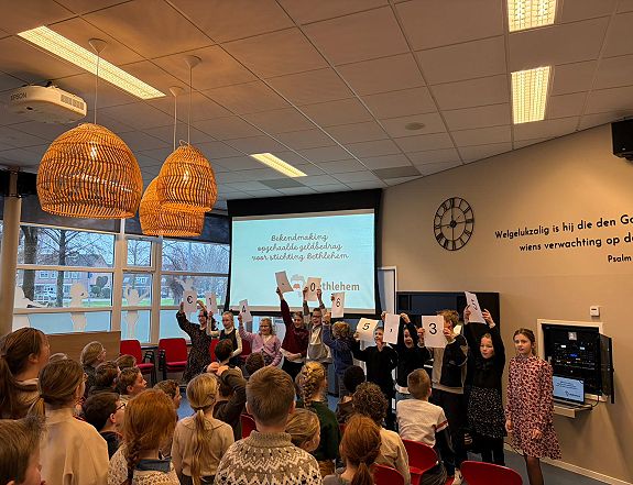 Opbrengst actie Beukelmanschool: € 14.065,35 Opbrengst actie Beukelmanschool: € 14.065,35